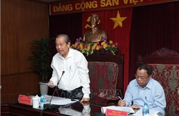 Phó Thủ tướng Trương Hòa Bình gặp mặt lãnh đạo tỉnh Bắc Kạn