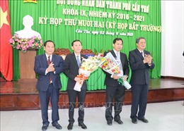 Ông Lê Quang Mạnh được bầu làm Chủ tịch UBND thành phố Cần Thơ