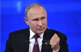 Tổng thống Putin khẳng định Nga, Ấn, Trung cùng nỗ lực tăng cường ổn định chiến lược