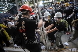Chính quyền Hong Kong (Trung Quốc) lên án cuộc tấn công của người biểu tình