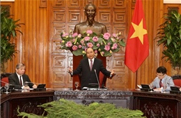 Thủ tướng Nguyễn Xuân Phúc tiếp đoàn doanh nghiệp Singapore