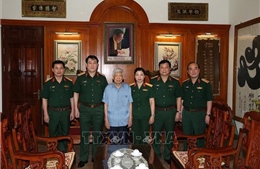 Đại tướng Lương Cường thăm các đồng chí nguyên lãnh đạo Đảng, Nhà nước