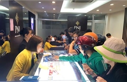 Giá vàng trong nước giảm 220.000 đồng/lượng