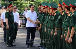 Phó Thủ tướng Vương Đình Huệ làm việc tại Binh đoàn 15, tỉnh Gia Lai