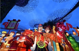 Tết Trung thu đầy màu sắc mừng 200 năm khai phá đất nước Singapore