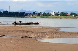 Nước sông Mekong tại Thái Lan cạn đến mức tới hạn