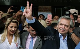 Bầu cử Argentina: Ứng cử viên A.Fernandez đắc cử tổng thống