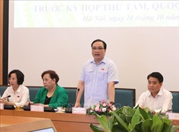 Vấn đề bảo vệ môi trường được đại biểu Quốc hội và cử tri thành phố Hà Nội đặc biệt quan tâm