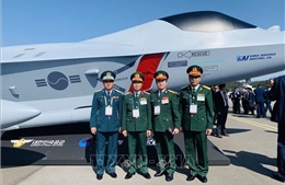 Bộ Quốc phòng Việt Nam tham quan Triển lãm Hàng không vũ trụ và quốc phòng Seoul 2019