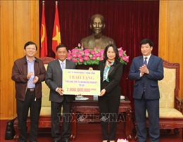 Bí thư Trung ương Đảng Trần Cẩm Tú dự Ngày hội Đại đoàn kết tại tỉnh Lạng Sơn