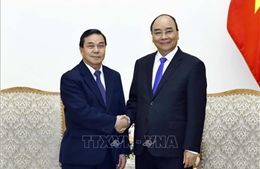 Thủ tướng Nguyễn Xuân Phúc tiếp tân Đại sứ Lào