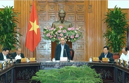 Thủ tướng chủ trì họp Thường trực Chính phủ xây dựng dự thảo Nghị quyết 01 năm 2020