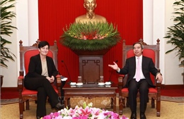 Trưởng ban Kinh tế Trung ương tiếp Giám đốc điều hành IFC và Giám đốc ADB