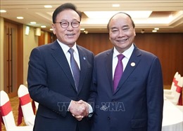 Thủ tướng Nguyễn Xuân Phúc tiếp Tổng lãnh sự danh dự khu vực Busan - Keangnam
