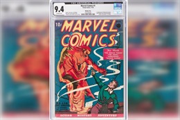 Cuốn truyện tranh đầu tiên của Marvel đạt kỷ lục đấu giá 1,26 triệu USD