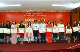 460 giáo viên Nghệ An được công nhận &#39;Giáo viên dạy giỏi cấp tỉnh&#39;