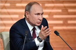 Tổng thống Vladimir Putin để ngỏ khả năng sửa đổi hiến pháp tại họp báo cuối năm