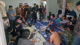 Triệt xóa sòng bạc quy mô lớn tại Đắk Lắk, bắt giữ 44 đối tượng 