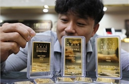 Giá vàng châu Á cao nhất gần 1 tháng