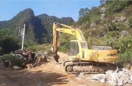 Nữ phiên dịch tử vong do đá lăn trúng tại mỏ đá Kim Sơn, Yên Bái