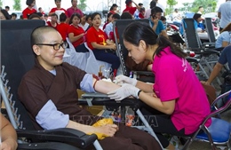 Ngày hội hiến máu Hành Bồ Tát đạo và đăng ký hiến tặng mô, tạng