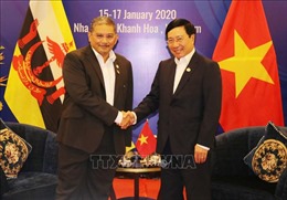 Bộ trưởng Ngoại giao Phạm Bình Minh tiếp Bộ trưởng thứ hai Bộ Ngoại giao Brunei