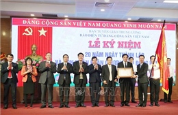Kỷ niệm 20 năm thành lập Báo điện tử Đảng Cộng sản Việt Nam
