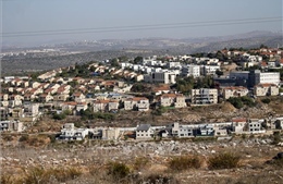 Israel phê duyệt kế hoạch xây dựng thêm gần 1.800 nhà định cư ở Bờ Tây 