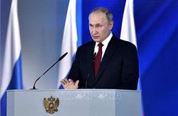 Tổng thống Putin tuyên bố Nga sẽ tiếp tục hiện đại hóa quân đội