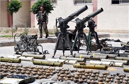 Quân đội Syria phát hiện cơ sở chế tạo vũ khí hóa học của phiến quân ở Aleppo