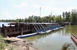 Hạn chế nước chảy từ thượng nguồn dẫn đến thiếu nước nghiêm trọng ở hạ lưu sông Mê Kông