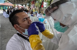 Số ca nhiễm mới COVID-19 trong ngày tại Indonesia tăng cao chưa từng có