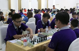 Hơn 200 vận động viên tham dự Giải vô địch cờ vua đồng đội toàn quốc 2020