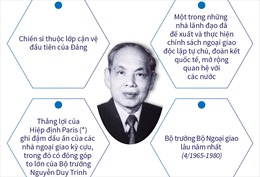 Nguyễn Duy Trinh - Nhà ngoại giao tài năng 