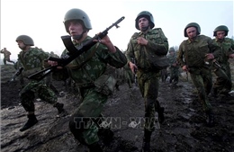 Quân đội Belarus tổ chức diễn tập chiến thuật tại miền Tây