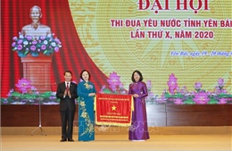 Phó Chủ tịch nước dự Đại hội thi đua yêu nước tỉnh Yên Bái