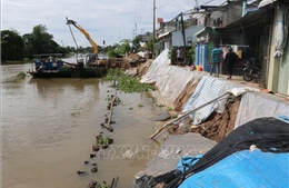 Tập trung xử lý sạt lở bờ sông, bờ biển tại Đồng bằng sông Cửu Long