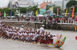 Bế mạc Giải đua ghe ngo Đại hội Thể thao Đồng bằng sông Cửu Long