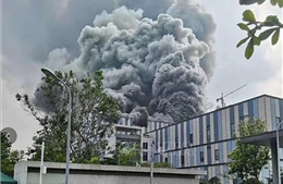 Cháy lớn tại cơ sở nghiên cứu của Huawei, Trung Quốc 