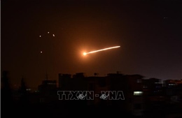 Syria đánh chặn nhiều tên lửa của Israel 