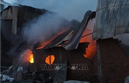Hỏa hoạn thiêu rụi 4 căn nhà tại Lâm Đồng