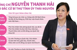 Đồng chí Nguyễn Thanh Hải tái đắc cử Bí thư Tỉnh ủy Thái Nguyên