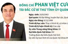 Đồng chí Phan Việt Cường tái đắc cử Bí thư Tỉnh ủy Quảng Nam