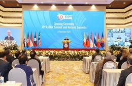Truyền thông Lào đưa tin đậm nét về Hội nghị cấp cao ASEAN 37