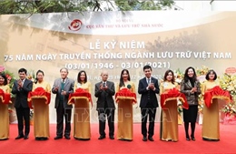 Kỷ niệm 75 năm Ngày truyền thống ngành lưu trữ Việt Nam