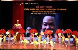 Bắc Giang: Lễ kỷ niệm 90 năm thành lập Đảng Cộng sản Việt Nam