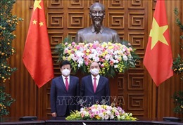 Thủ tướng Nguyễn Xuân Phúc tiếp Bộ trưởng Công an Trung Quốc Triệu Khắc Chí