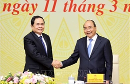 Thủ tướng chủ trì Hội nghị đánh giá việc thực hiện Quy chế phối hợp công tác của Chính phủ và Ủy ban Trung ương MTTQ Việt Nam