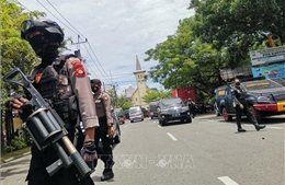 Indonesia bắt giữ nhiều nghi can liên quan vụ đánh bom liều chết ở Nam Sulawesi