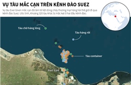 Vụ tàu mắc cạn trên kênh đào Suez